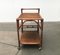 Vintage Rattan Bamboo Bar Cart 8