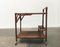 Vintage Rattan Bamboo Bar Cart 11