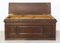 Mid-Century French Gothic Style Coffer Storage Bench in Walnut & Oak, 1950s 6