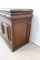 Mid-Century French Gothic Style Coffer Storage Bench in Walnut & Oak, 1950s, Image 4