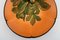 Runde Schale mit Kastanien aus handbemalter glasierter Keramik von Ipsen's, Denmark, 1920er 4
