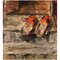 Slippers on a Staircase Oil on Canvas de Hanna Brundin, Sweden, años 70, Imagen 1