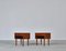 Danish Teak Model 430 Nightstands by Hans J. Wegner for Ry Furniture Factory, 1960s, Set of 2 3