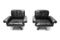 Black Leather Club Chairs from de Sede, Set of 2, Immagine 3
