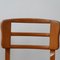 Mid-Century French Modernist Dining Chairs by Pierre Cruège, 1950s, Set of 6 9