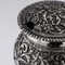 19th-Century Indian Cutch Solid Silver Condiment Set from Oomersi Mawji, Set of 3 5