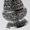 19th-Century Indian Cutch Solid Silver Condiment Set from Oomersi Mawji, Set of 3 11