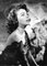 Affiche Ava Gardner en Résine Argentée Encadrée en Blanc par Baron 1