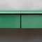 Consolle in pelle verde di Matteo Grassi, anni '80, Immagine 5