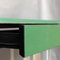 Green Leather Console Table from Matteo Grassi, 1980s, Image 4