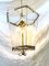 Vintage Brass Lantern Pendant from Venini 3