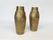German Art Nouveau Wrought & Hammered Brass Vases from WMF, 1920s, Set of 2 4