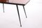 Tavolino o tavolino in palissandro con gambe in metallo nero, Immagine 4