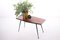 Rosewood Plant Table or Side Table With Black Metal Legs 3