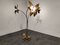 Florale Stehlampe von Willy Daro, 1970er 6