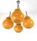 Vintage Orange Ceiling Lamp 5