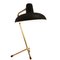 Vintage French Black Cocotte Tripod Table Lamp, 1950s, Image 1