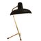 Vintage French Black Cocotte Tripod Table Lamp, 1950s, Immagine 1