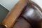 Vintage Dutch Brown Leather Club Chairs, Set of 2, Image 13