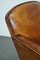 Vintage Dutch Cognac Leather Club Chair 15