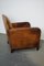 Vintage Dutch Cognac Leather Club Chair, Image 5