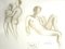 Salvador Dali - Nude Couples - Original Hand Signed Lithograph 1970 1