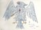 Jean Cocteau - Blue Eagle - Litografía original 1956, Imagen 1