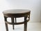 Antique Mahogany Round Side Table 14
