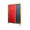 Modernist Lacquered Wood Wardrobe, 1950s 1