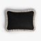 ARTIC Black Wool Pillow by Lorenza Briola for Lo Decor 1
