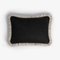 ARTIC Black Wool Pillow by Lorenza Briola for Lo Decor, Image 1