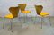 Sillas de comedor vintage de Arne Jacobsen para Fritz Hansen. Juego de 3, Imagen 2