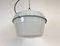 Industrial Grey Cast Aluminium Pendant Light, 1970s, Image 6