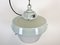 Industrial Grey Cast Aluminium Pendant Light, 1970s, Image 4