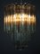 Lámpara de araña de cristal de Murano de Paolo Venini, años 60, Imagen 8