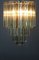 Lámpara de araña de cristal de Murano de Paolo Venini, años 60, Imagen 14