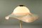 Lampada da tavolo con paralume a cappello di Venice Glass, anni '70, Immagine 8