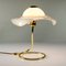 Table Lamp with Ladies' Hat Shade from Venice Glass, 1970s 6