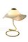 Lampada da tavolo con paralume a cappello di Venice Glass, anni '70, Immagine 1