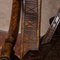 Russischer Armlehnstuhl aus geschnitztem Holz, 19. Jh 7