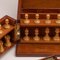 Antique Victorian Mahogany Games Compendium, Cards & Board Games 18