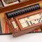 Antique Victorian Mahogany Games Compendium, Cards & Board Games 22