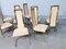 Hollywood Regency Dining Chairs from Belgo Chrom, 1970s, Set of 8 17