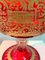 Red and Gold Murano Glass Bowl by G.B. Tiepolo for Guido Dorigo, 1978, Image 8