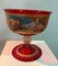 Red and Gold Murano Glass Bowl by G.B. Tiepolo for Guido Dorigo, 1978 1