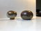 Scandinavian Stoneware Mushroom Vases by Erik Graeser, 1970s, Set of 2 1