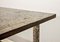 Mesa de centro Ardesia Collection brutalista cuadrada de pizarra de piedra pintada al estilo de Pia Manu, Imagen 13