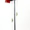 Vintage Combi Lux Floor Lamp In Red Metal & Chrome by Stanislav Indra, 1970s, Image 6