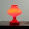 Red Opaline Glass Table Lamp by Tabery for OPP Jihlava, 1960s, Image 8