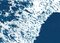 Diptyque de paysage nautique de Deep Blue Sandy Shore, 2020, cyanotype 5